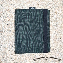 Cartera unisex mini Cebra verde, TEXEL. 2