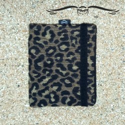 Unisex beige Leopard wallet, TEXEL. 2