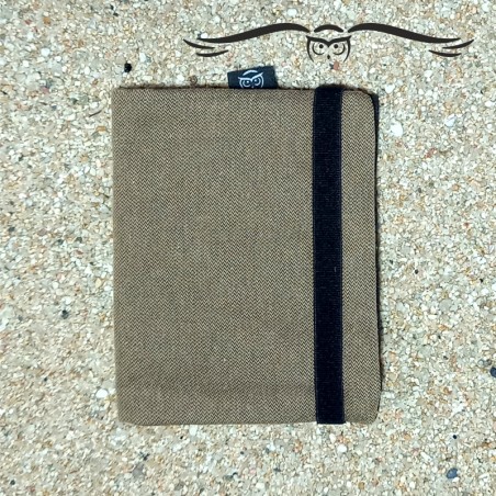 Unisex smooth beige wallet, TEXEL.