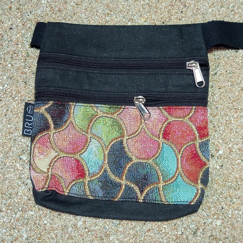 Sac ceinture A12 modèle Kauai deux poches.