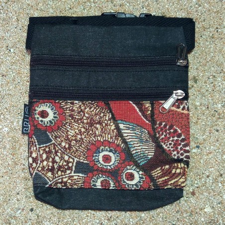 Sac ceinture A17 modèle Kauai deux poches.