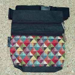 Waist bag belt fanny pack Kauai 2 pockets A19