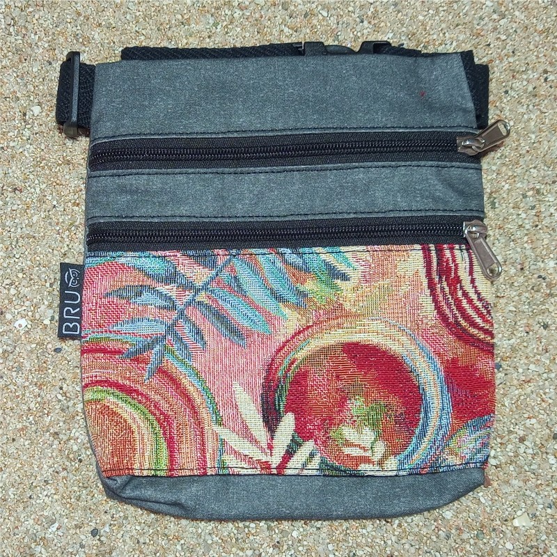 Waist bag belt fanny pack Kauai 2 pockets A21