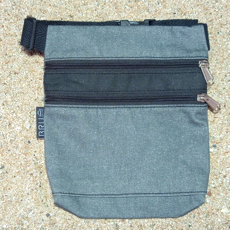 Waist bag belt fanny pack Kauai 2 pockets A22