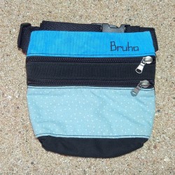 Waist bag belt fanny pack Kauai 2 pockets A23