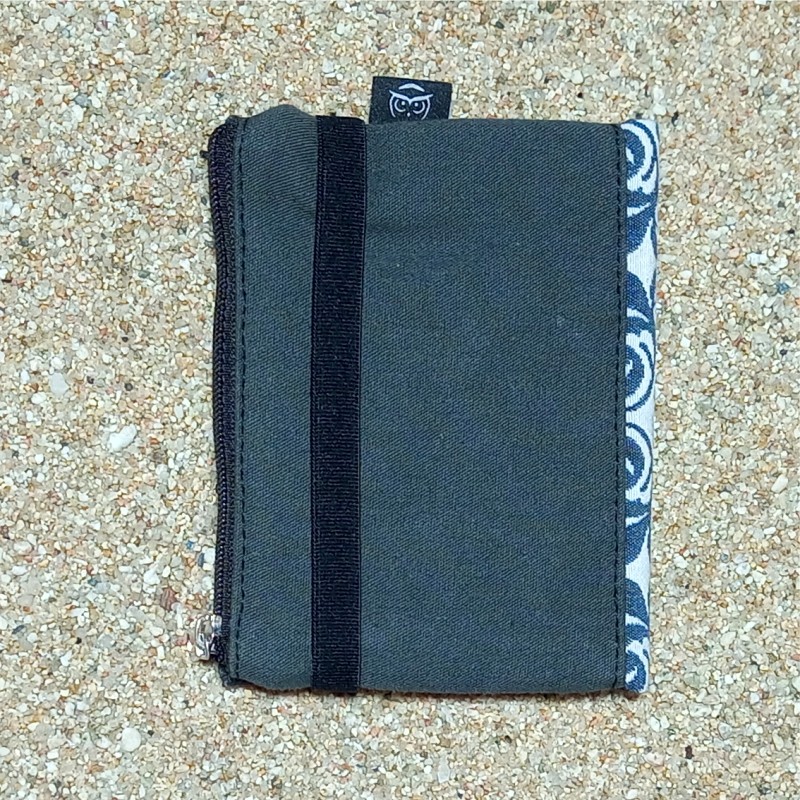 Portefeuille ancien baroque unisexe, modèle TEXEL.