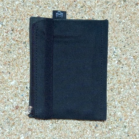 Old Unisex BLACK wallet, TEXEL.