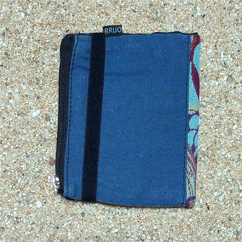 Old Unisex D BLUE wallet, TEXEL.