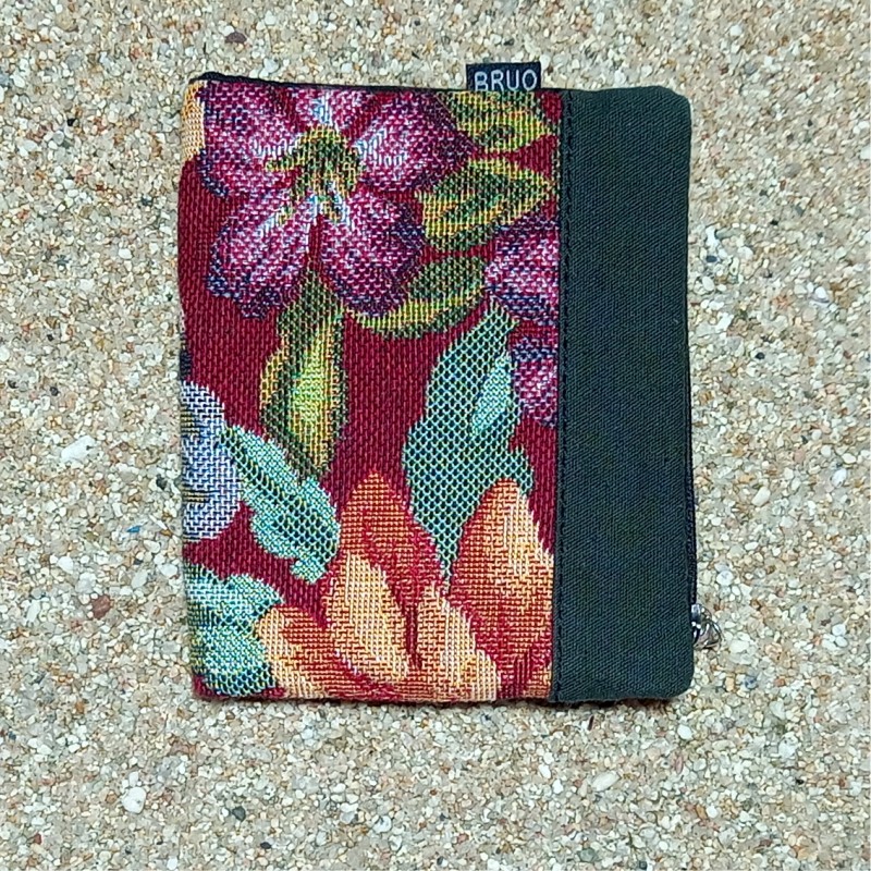 Portefeuille ancien Flower RED unisexe, modèle...