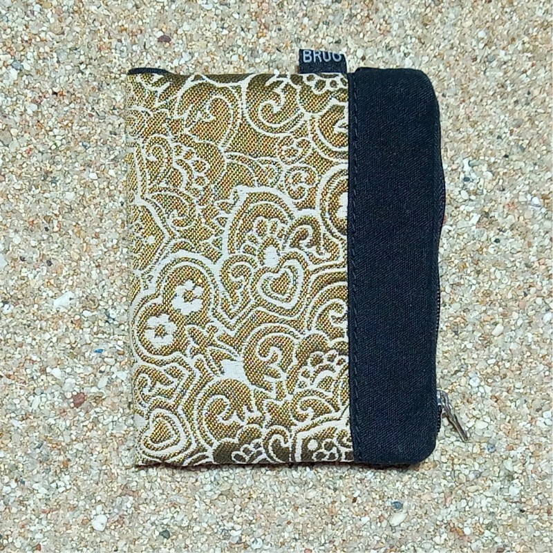 Old Unisex Gold wallet, TEXEL.