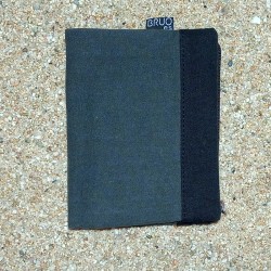 Portefeuille ancien Gris unisexe, modèle TEXEL.