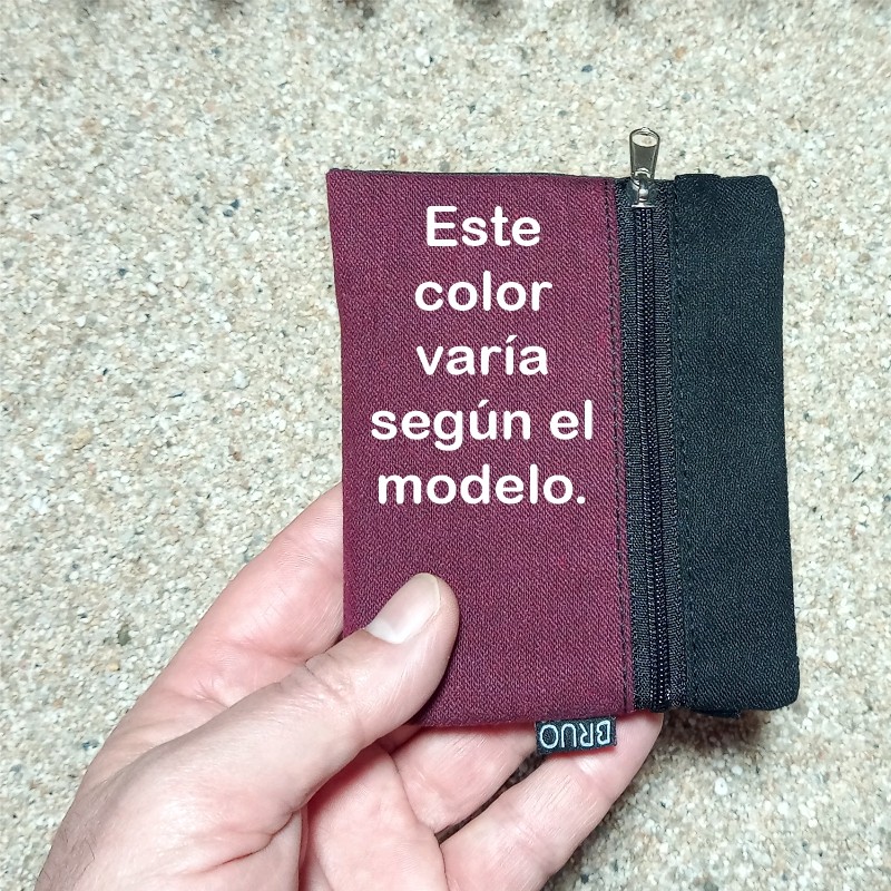 Old Unisex Khaki wallet, TEXEL.