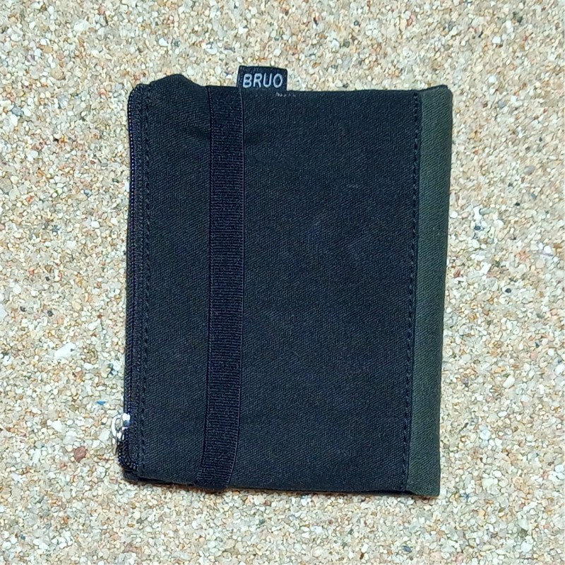 Old Unisex Khaki wallet, TEXEL.