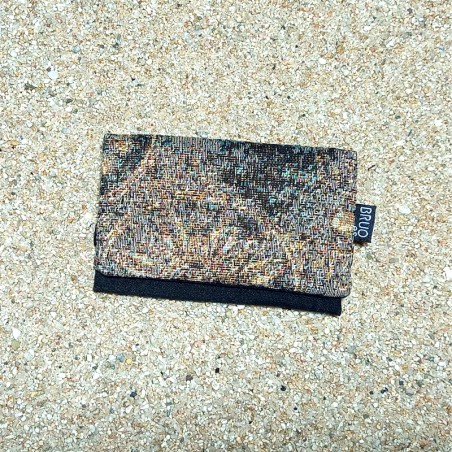 Porte-cartes et porte-monnaie Guadalupe. Terry, mesure 12x8,5 cm.