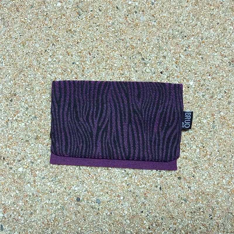 Guadalupe card holder & coin purse. Mini lilac...