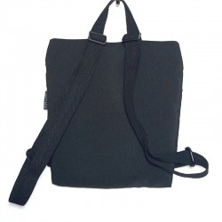 COMODO reversible backpack, ZEBRA white 3 pockets 2