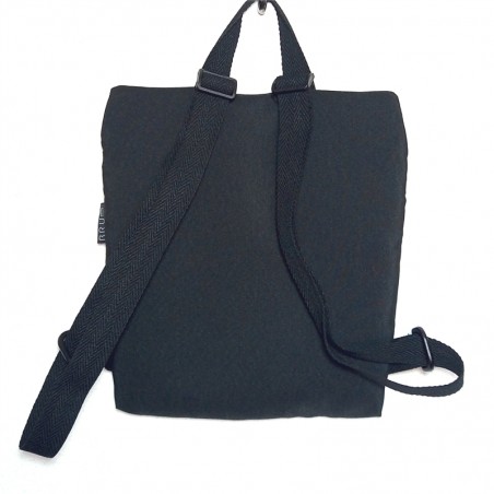 COMODO reversible backpack, ZEBRA white 3 pockets