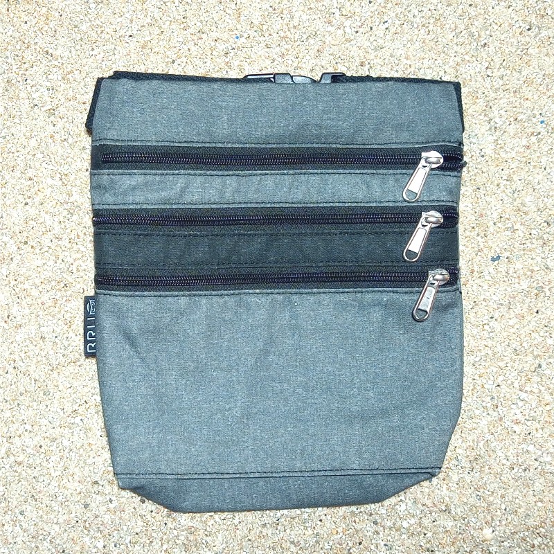 GRISA B fanny pack 3 pockets 100% cotton