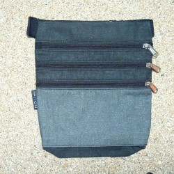 Sac ceinture GRISA C 3 poches 100% coton