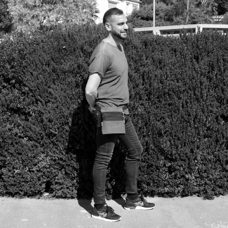 Sac ceinture GRISA A 3 poches