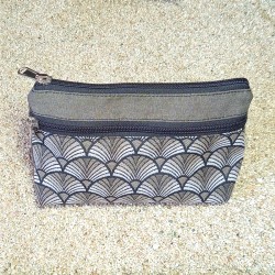 Trousse de toilette en tissu confectionnée à la main,... 2