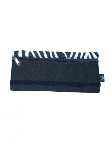 Double black & white zebra wallet, Sylt.