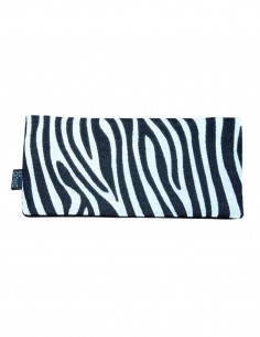 Double black & white zebra wallet, Sylt.