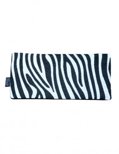 Double black & white zebra wallet, Sylt.
