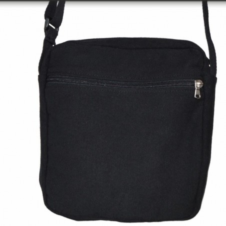 Bolso negro Cabrera 4 bandolera hecho en Barcelona