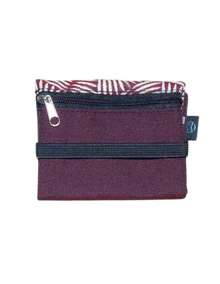 Garnet paly unisex mini wallet, Romano.