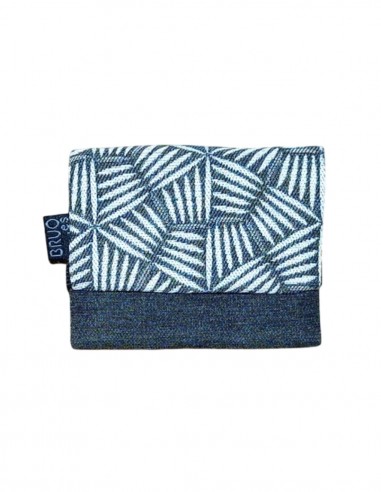 Gray paly unisex mini wallet, Romano.