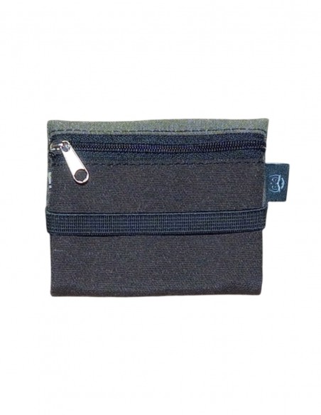 Brown unisex mini wallet, Romano.