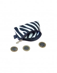 Mini purse, white ZEBRA Ko Pu. 9x6Cm. 2