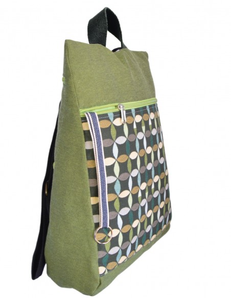 Anti-theft backpack "hoji" green – JAVA