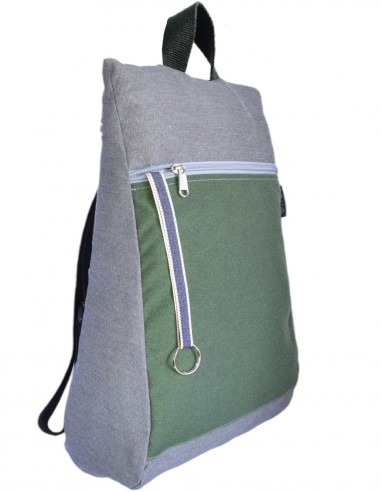 Anti-theft backpack green grey – JAVA