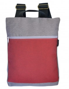 Mochila antirrobo Rojo gris