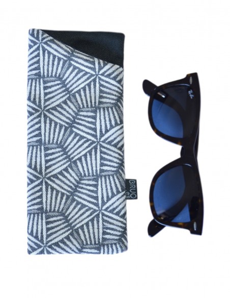 Étui à lunettes "pali" gris