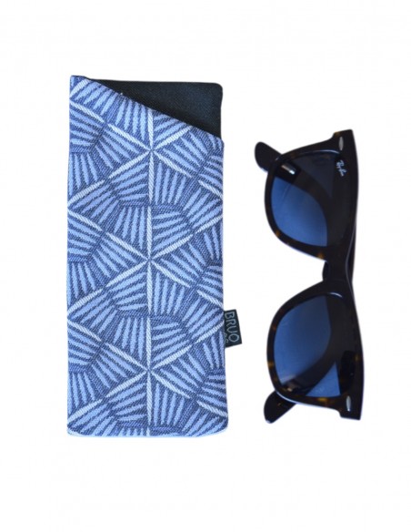 Glasses case "pali" blue