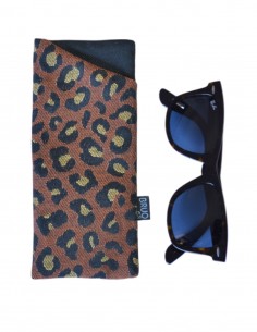 Glasses case leopard