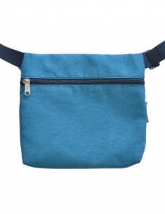 Sac ceinture 3 poches "abanik" bleu 2
