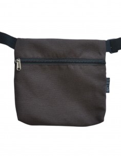 Bag belt 3 pockets "etnik" brown 2