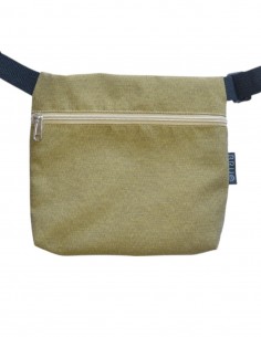 Bag belt 3 pockets "leopard" mustard 2