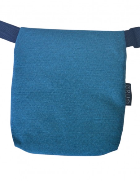 Belt Bag 2 pockets blue