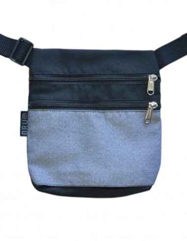 Ronyonera 2 butxaques gris negra