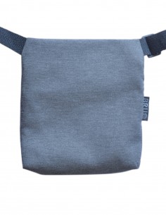 Belt Bag 2 pockets light and dark grey 2