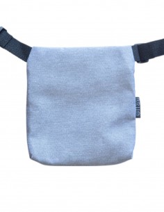 Belt Bag 2 pockets "topos" grey 2