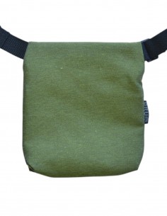 Belt Bag 2 pockets black green 2