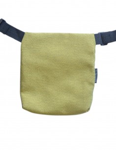 Belt Bag 2 pockets "rombos" light green 2