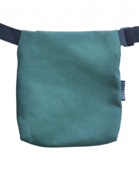 Belt Bag 2 pockets dark green