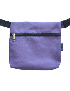 Sac ceinture 3 poches "laberint" lilas 2